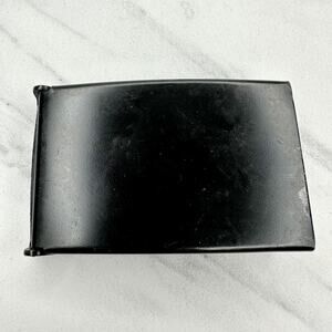 Black Bottle Opener Military Web Belt Buckle Flip Top Clamp ✨